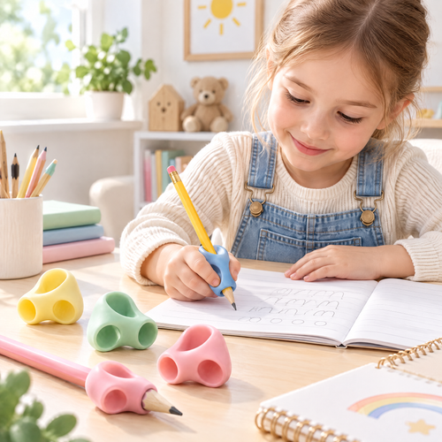 Lorqavien™ Ergonomic Pencil Grip Set