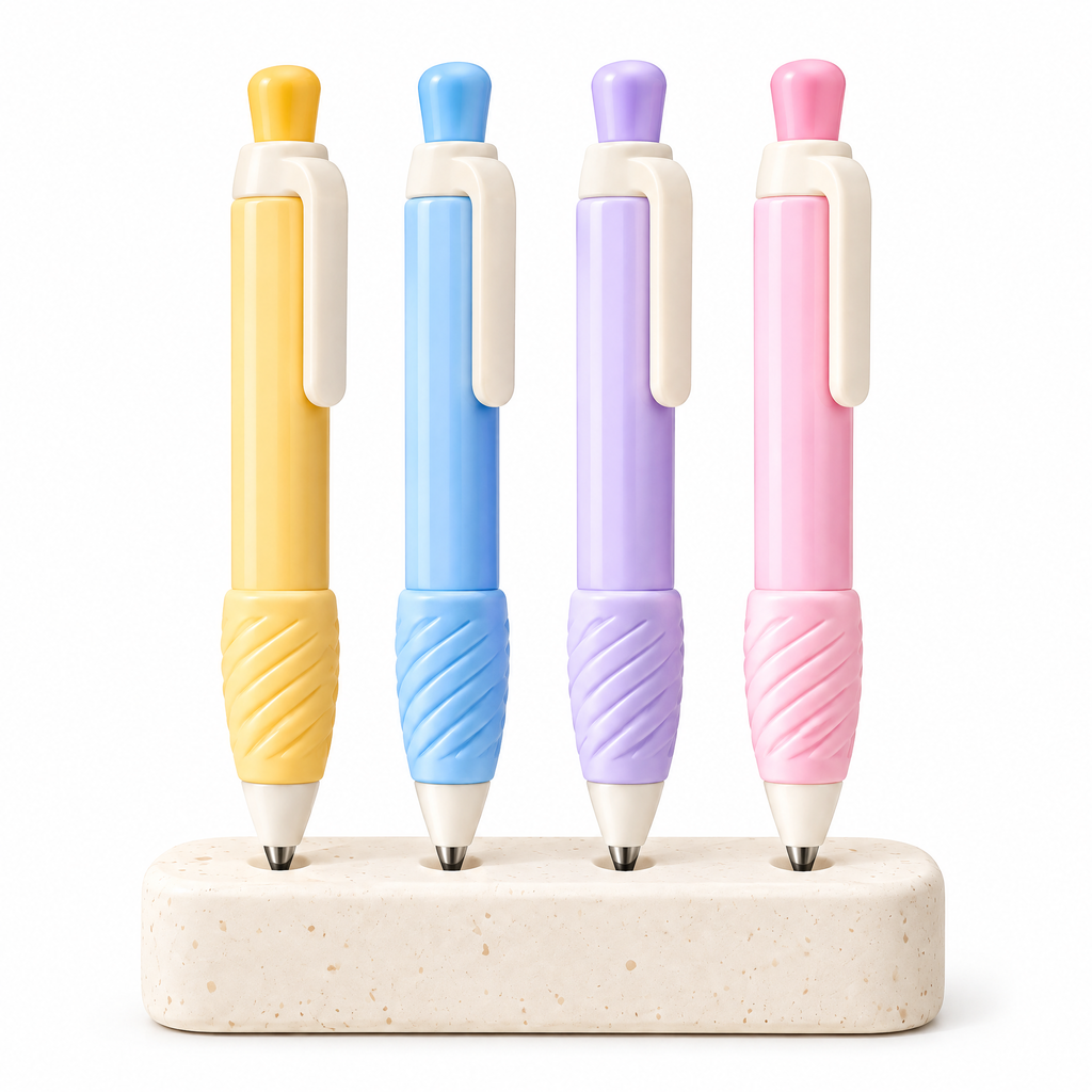 Lorqavien™ Pastel Retractable Ballpoint Pen Set