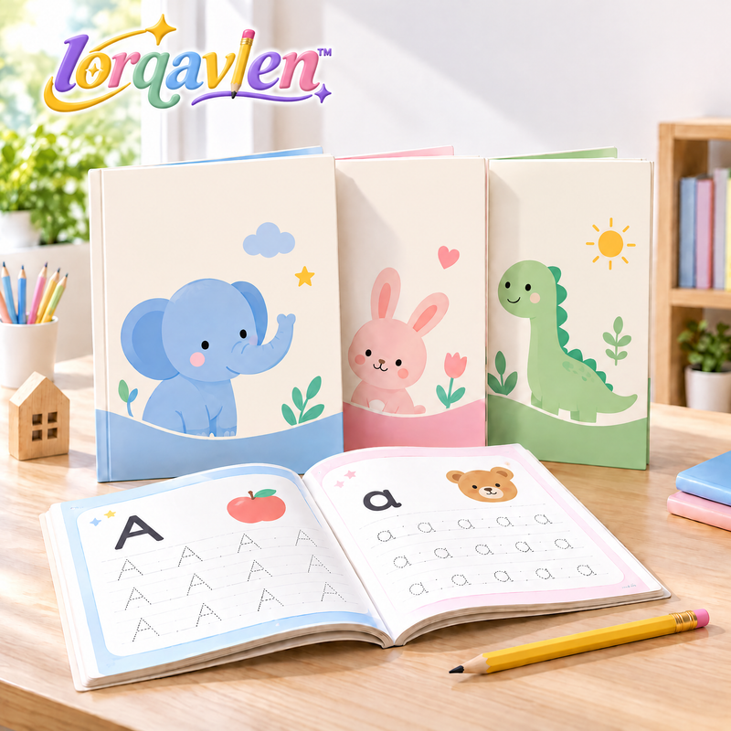 Lorqavien™ Kids Handwriting Practice Workbook Set