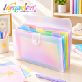 Lorqavien™ Pastel Accordion File Organizer
