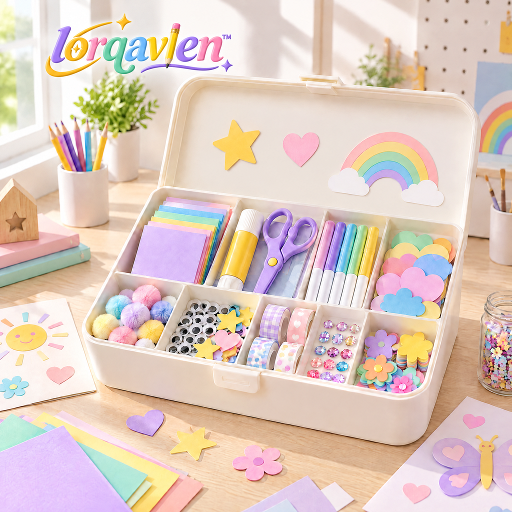 Lorqavien™ All-in-One Kids Craft Supply Kit
