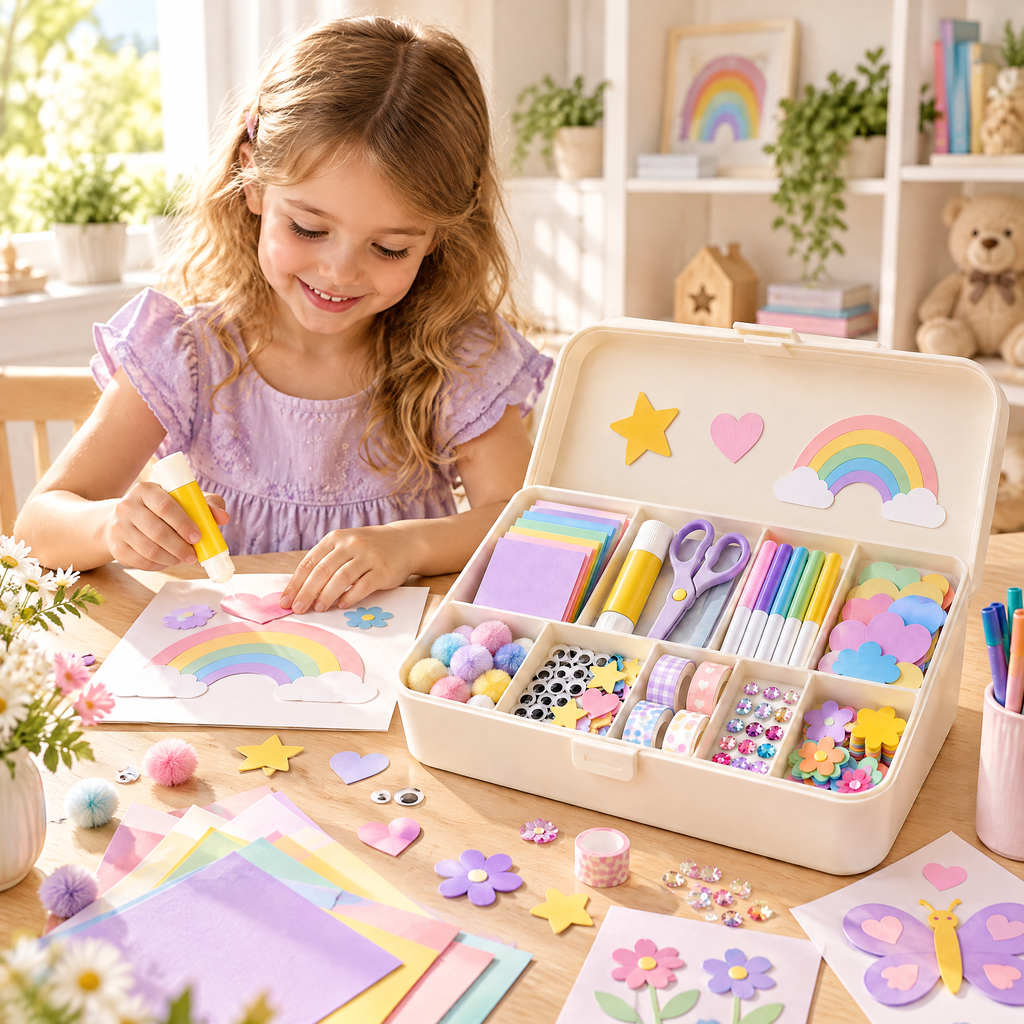Lorqavien™ All-in-One Kids Craft Supply Kit