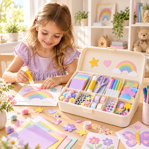 Lorqavien™ All-in-One Kids Craft Supply Kit