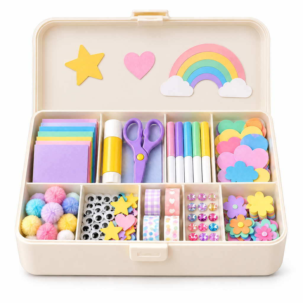 Lorqavien™ All-in-One Kids Craft Supply Kit